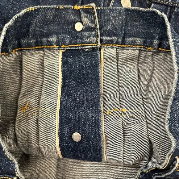 Vintage 1950s LEVIS Type 2 original 507XX Big E Denim Jacket Small - Picture 4 of 8